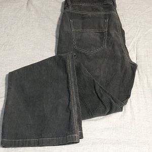 Eddie Bauer grey corduroy pants size 10